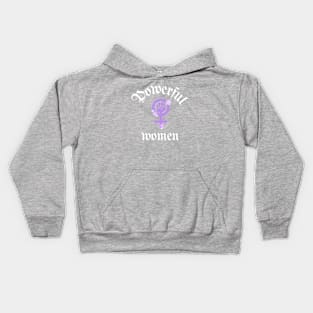 Powerful women Kids Hoodie